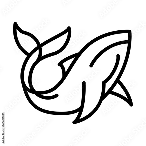 Fins icon vector image. Can be used for Ocean.