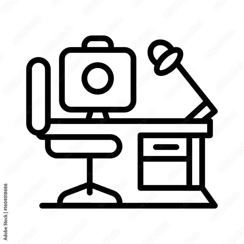 Naklejka premium Studio icon vector image. Can be used for Instrument.