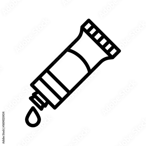 Polish Tube icon vector image. Can be used for Shoemaker.