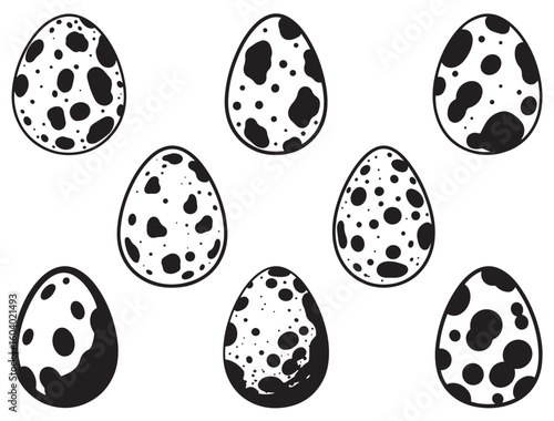 QUAIL EGGS SILHOUETTE
