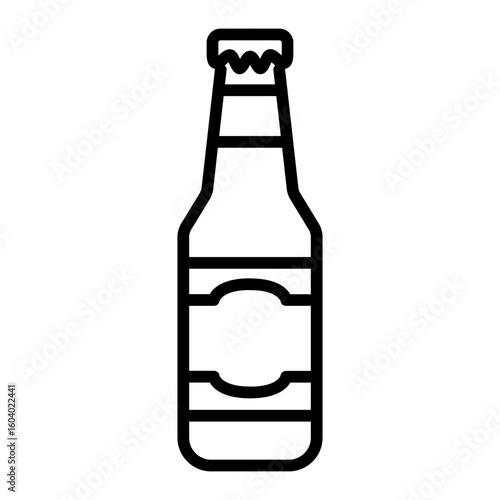 Beer Bottles icon vector image. Can be used for Oktoberfest.