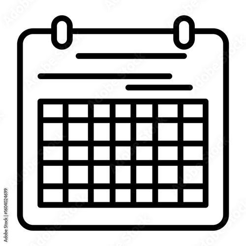 Daily Events icon vector image. Can be used for Bowling.