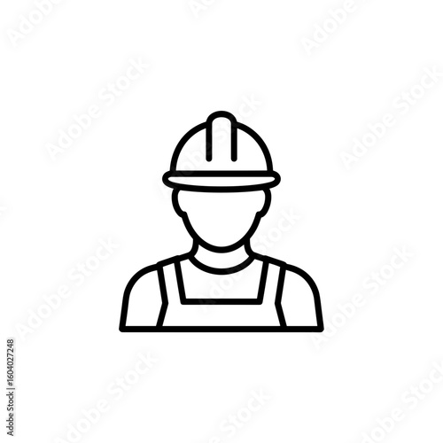 Construction Worker, Site Safety, Industrial Project, Image, Professional Environment, Close-Up Perspective