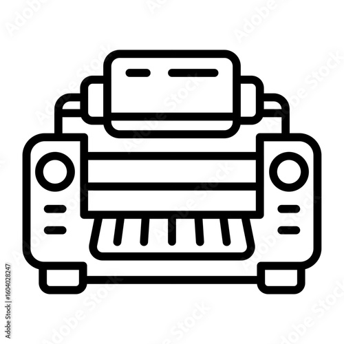 Rolling Machine icon vector image. Can be used for Mettalurgy.