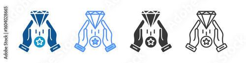 Value Icon Set Multiple Style Collection