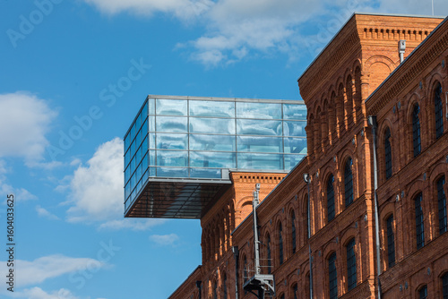 Neorenaissance Building with Modern Glass Extension