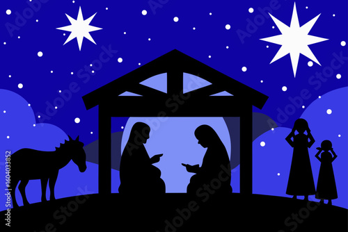 christmas nativity scene