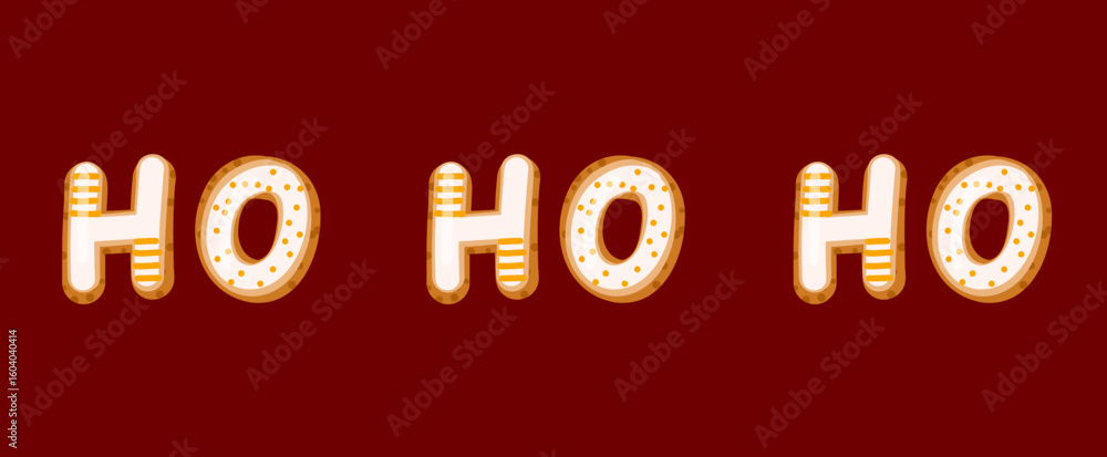 Φωτογραφία Bright candy letters spelling out a cheerful greeting create a playful atmosphere against a festive red backdrop, perfect for celebrating the holiday spirit