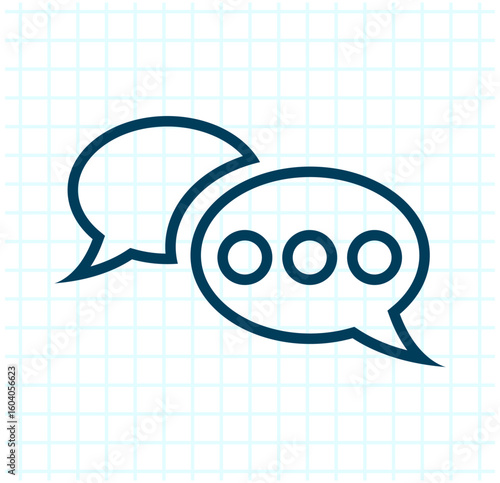 Vector illustration on a checkered background