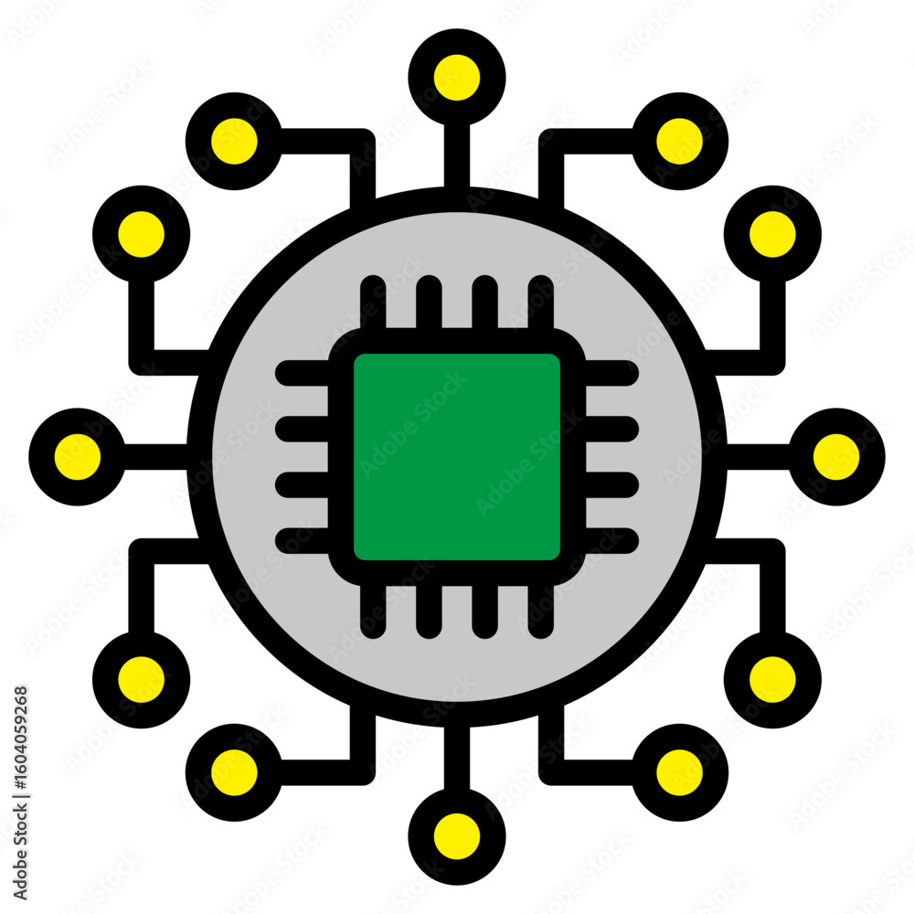 Artificial Intelligence Icon Element For Design Artificial Intelligence Icon Element For Design