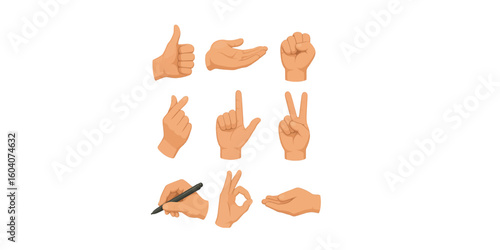 Free Hands holding vector 