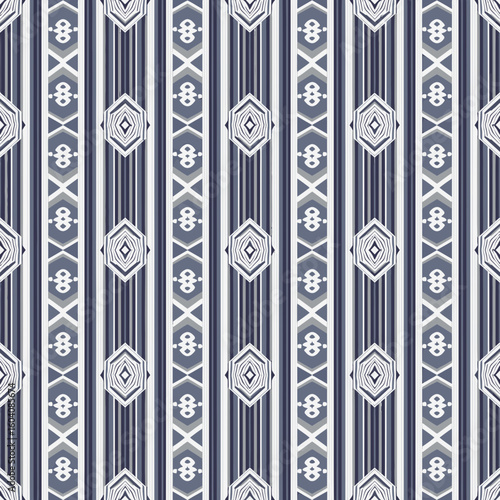 Seamless background with traditional Japanese pattern in Tatewaku style  