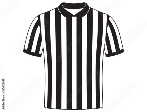 REFEREE JERSEY SILHOUETTE