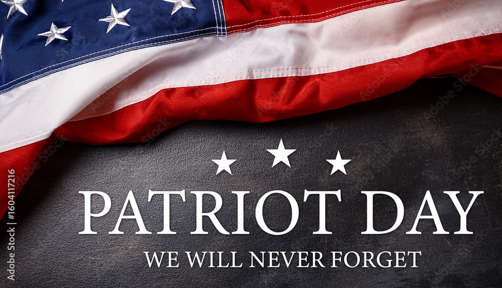 Fototapeta premium Patriot Day USA 911