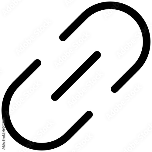 hyperlink icon for user interface, user experience, website, application, printing, document, poster design, etc
