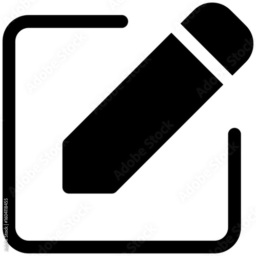 edit icon for user interface, user experience, website, application, printing, document, poster design, etc