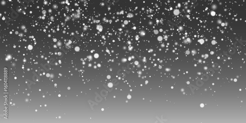 Png Falling snow on transparent background. Light snowfall, snowflakes, Snow flakes, snow background. Bokeh lights png
