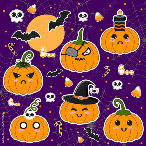 Halloween Festival,Seamless Background