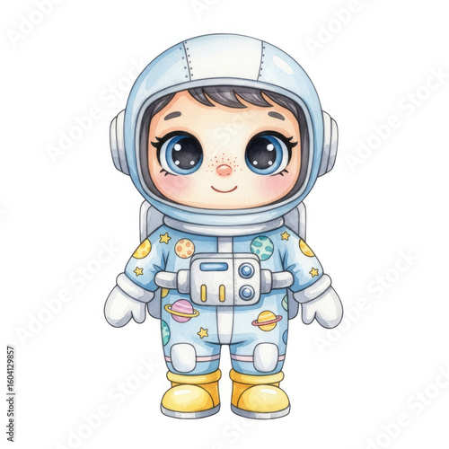 astronaut cartoon character