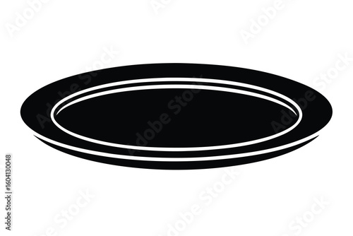 plate vector icon