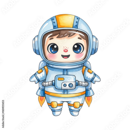 astronaut cartoon character