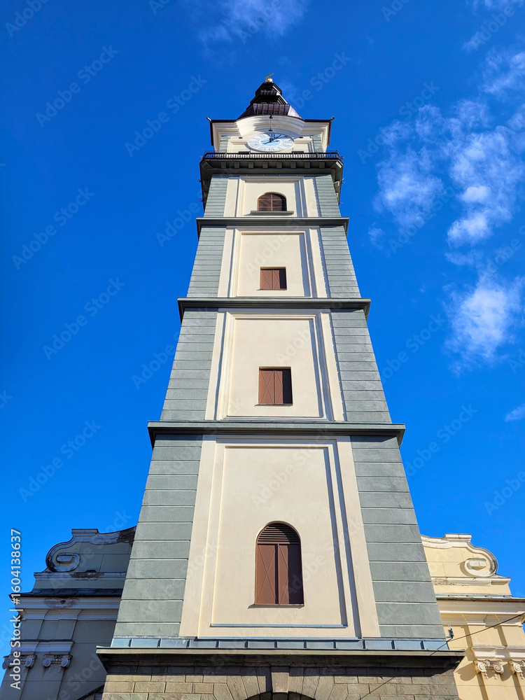Kirchturm - Stadtpfarrturm Klagenfurt Eingangsbereich Kirchturm - Stadtpfarrturm Klagenfurt Eingangsbereich