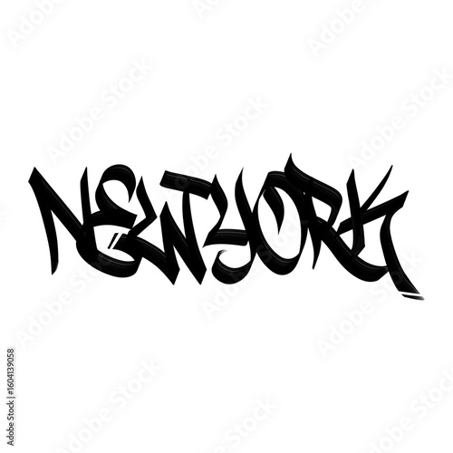 New York - Handmade writing