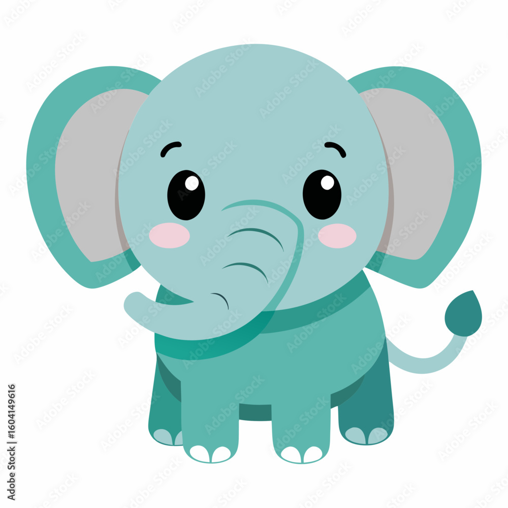Obraz premium Cute elephant 
