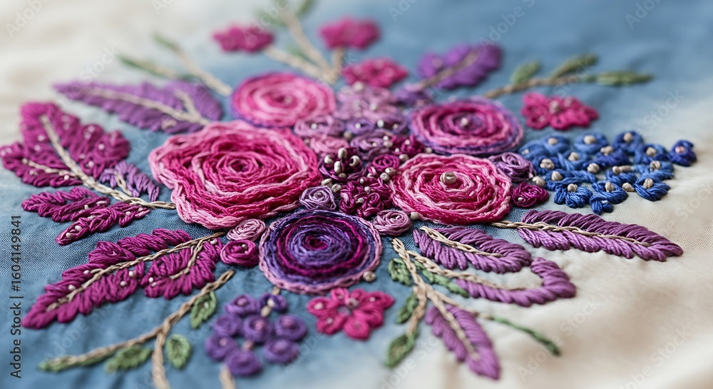 Obraz premium pink and white lace