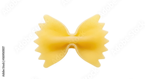 Isolated Farfalle Pasta