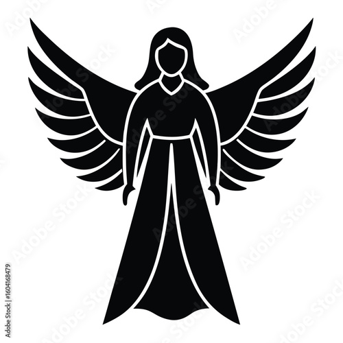 angel vector icon