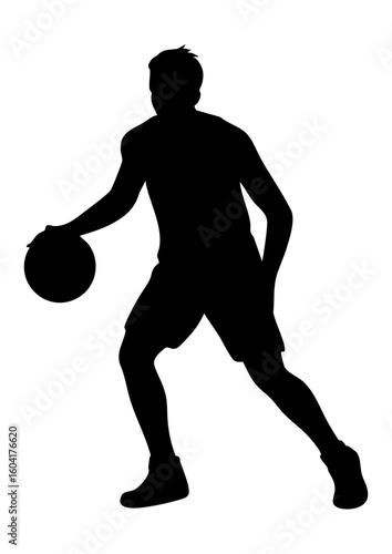 basketball player silhouette