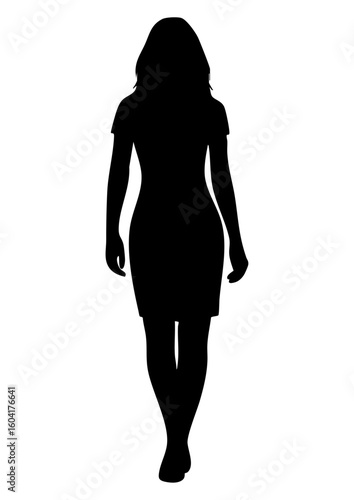 woman's silhouette