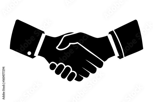 handshake vector illustration