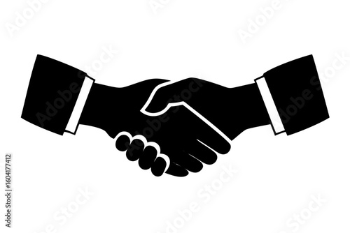 handshake vector illustration