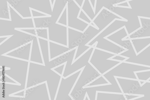 Seamless pattern. Tangled assymetrical line pattern. Modern style geometric fashion print design.