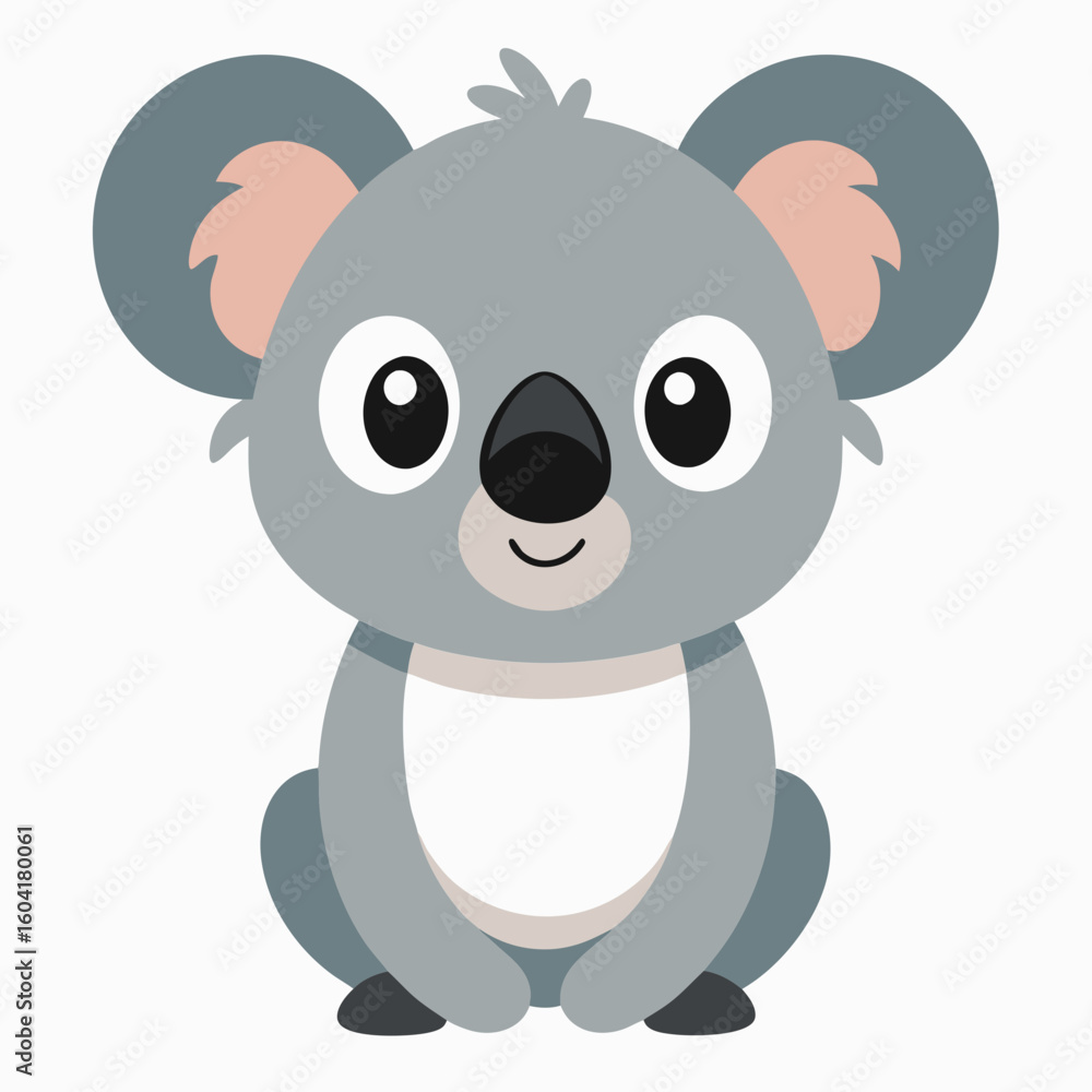 Obraz premium Cute koala isolate 