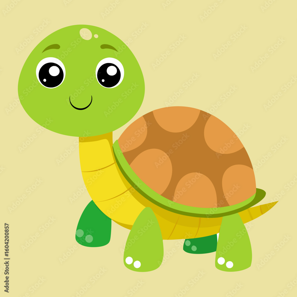 Fototapeta premium Cute turtle