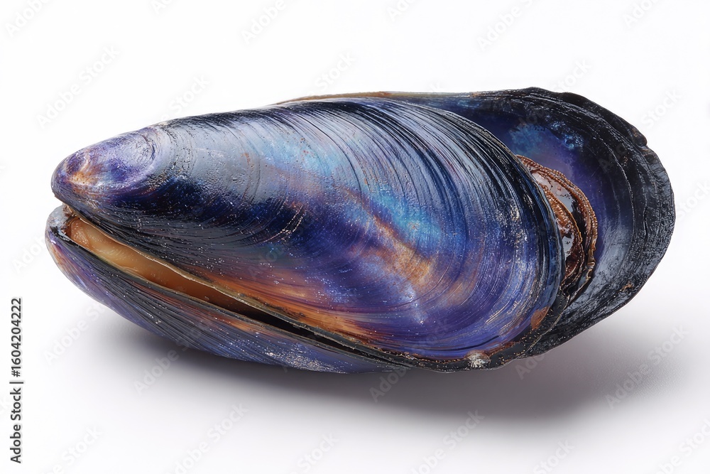 Mussel isolated on white background Mussel isolated on white background
