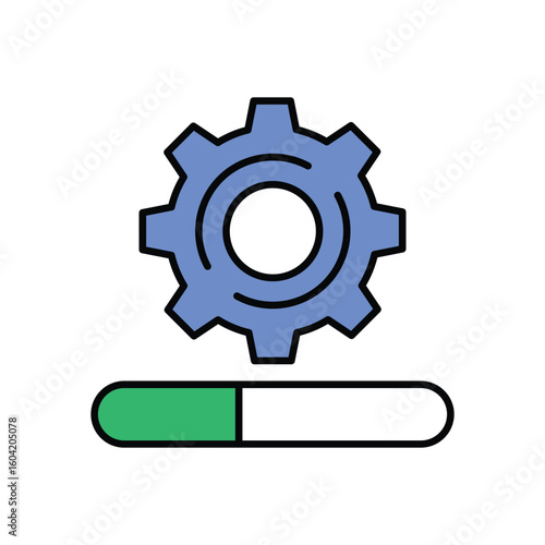 Software Update Icon vector stock illustration