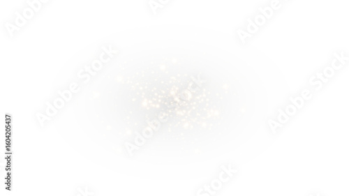 Gold, background, Christmas, bokeh, texture, light create shiny glow. PNG glistering blur sparkles in Overlay with transparent style. Luxury holiday PNG perfect for celebration and glamour design.