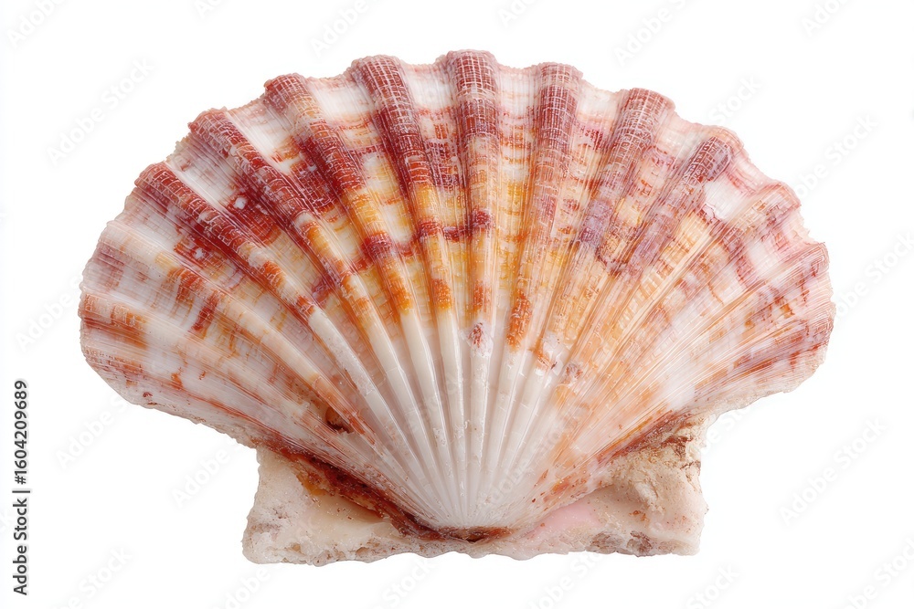 Obraz premium callop isolated on white background