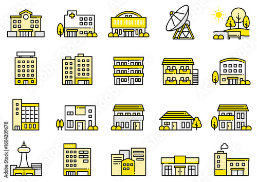 住宅・建築アイコン12　Housing & Architecture icons