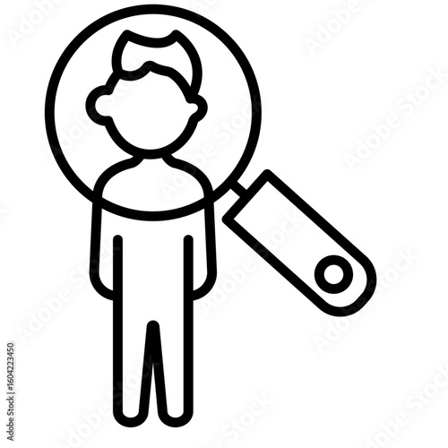 Headhunting Vector Icon