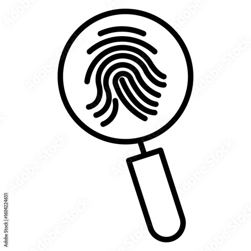 Fingerprints Vector Icon