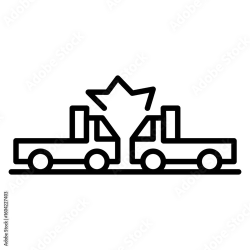 Accident Vector Icon