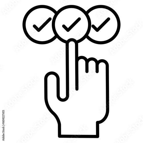 Good Choice Vector Icon