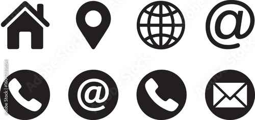 Web and App Icon Set – Vector Symbols for Websites, Computers, and Mobile Interfaces

