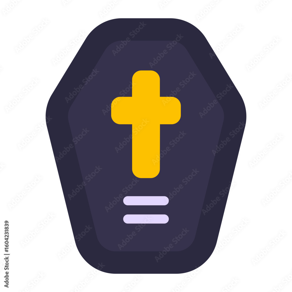 Fototapeta premium Coffin flat