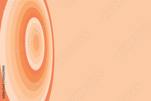 Overlapping color Circles Texture for Abstract Background. Abstract banner, wallpaper cartoon title card. Retro vintage poster background. 70s stripes line style.